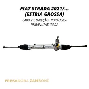 Caixa de Direção Hidráulica para Strada 2021 em diante (Estria Grossa) - Remanufaturada