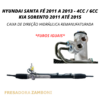 Caixa de Direção Hidráulica para Hyundai Santa Fé 2011 Até 2013 / Kia Sorento 2011 até 2015 (Furos Iguais) - Remanufaturada