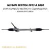 Caixa de Direção Mecânica para Coluna Elétrica Nissan Sentra 2013 até 2020 - Remanufaturada