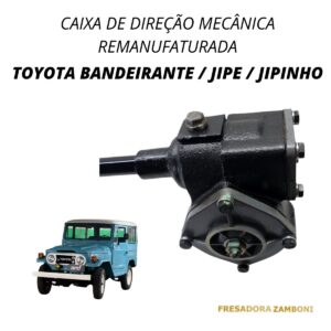 Caixa de Direção Mecânica para Toyota Bandeirante - Remanufaturada